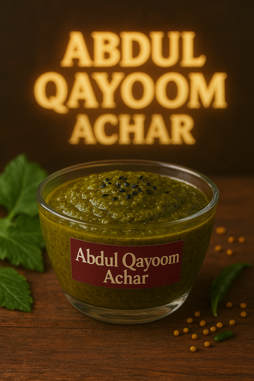 Sarson Da Saag Pickle  1000G   سرسوں دا ساگ