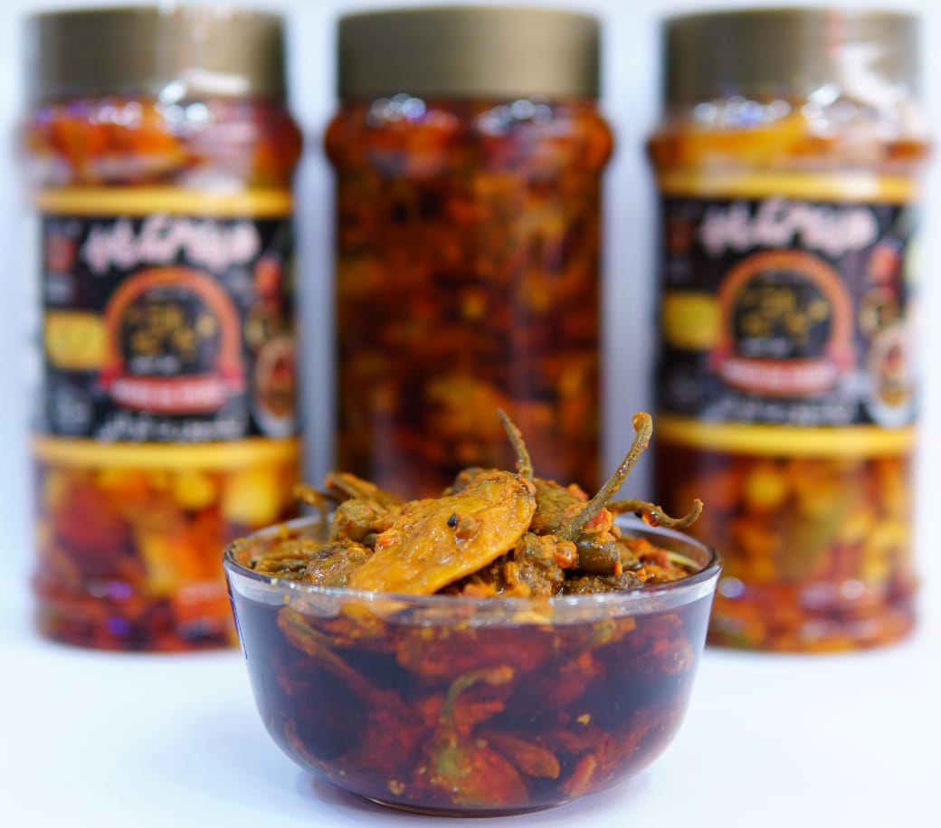 Green Chilli Pickle 1000G   ہری مرچ کا اچار