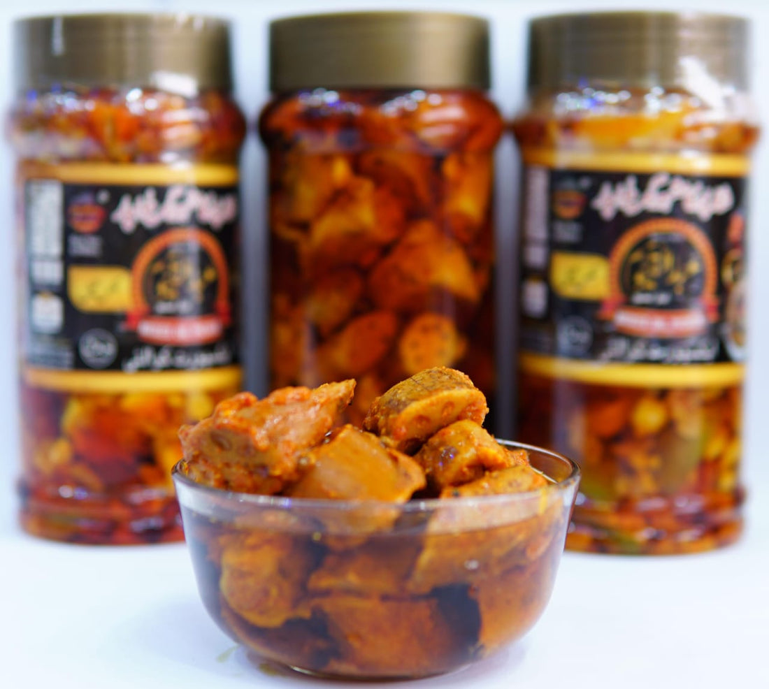 Larkana Lotus Root Pickle 1000G  لاڑکانہ بیہ کی جڑ کا اچار