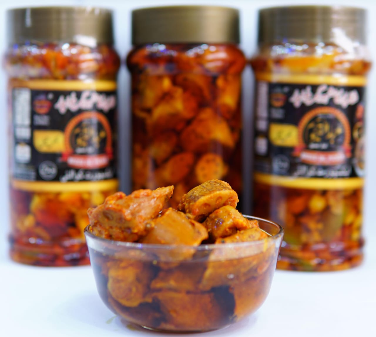 Larkana Lotus Root Pickle 1000G  لاڑکانہ بیہ کی جڑ کا اچار