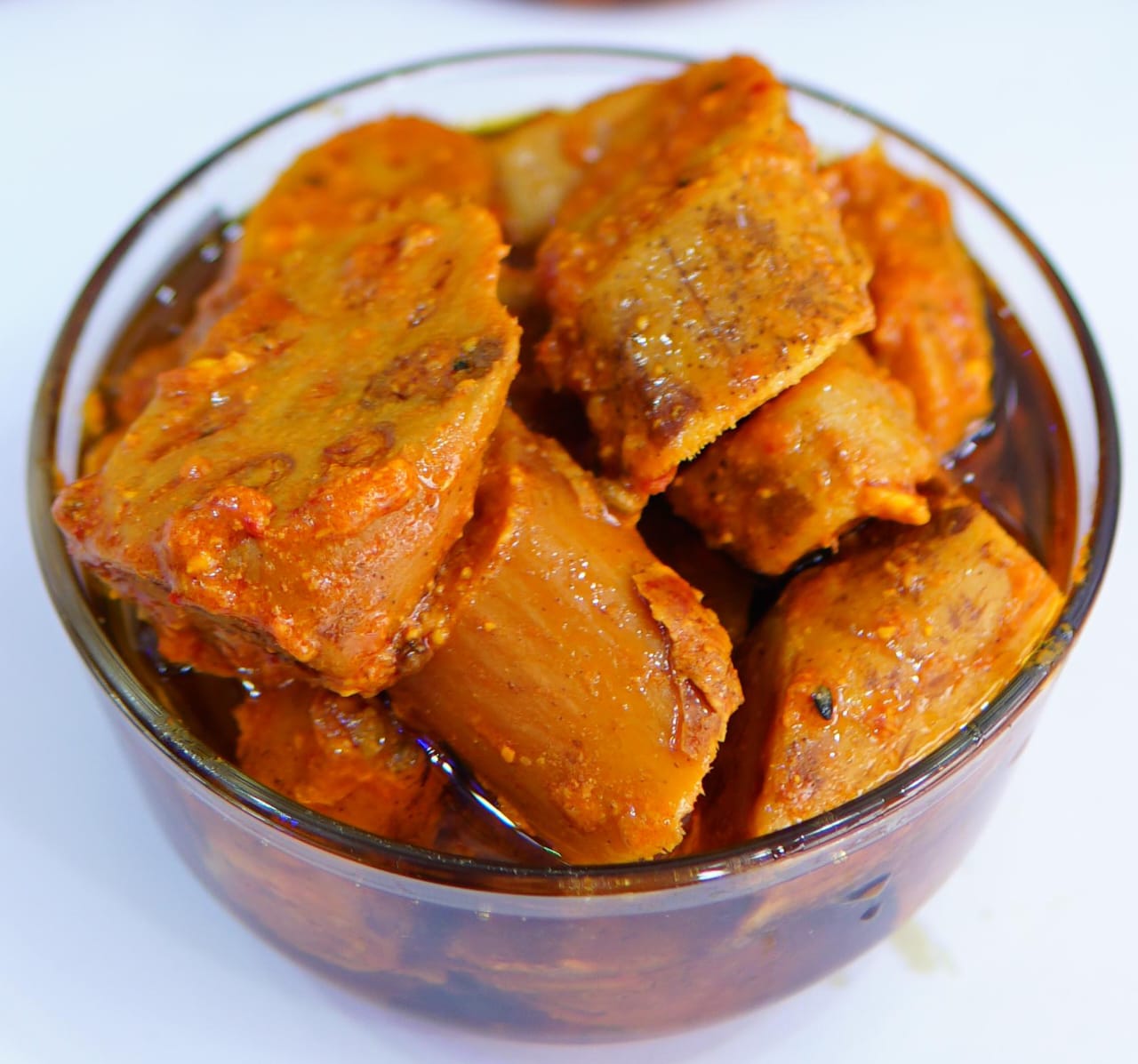 Larkana Lotus Root Pickle 1000G  لاڑکانہ بیہ کی جڑ کا اچار