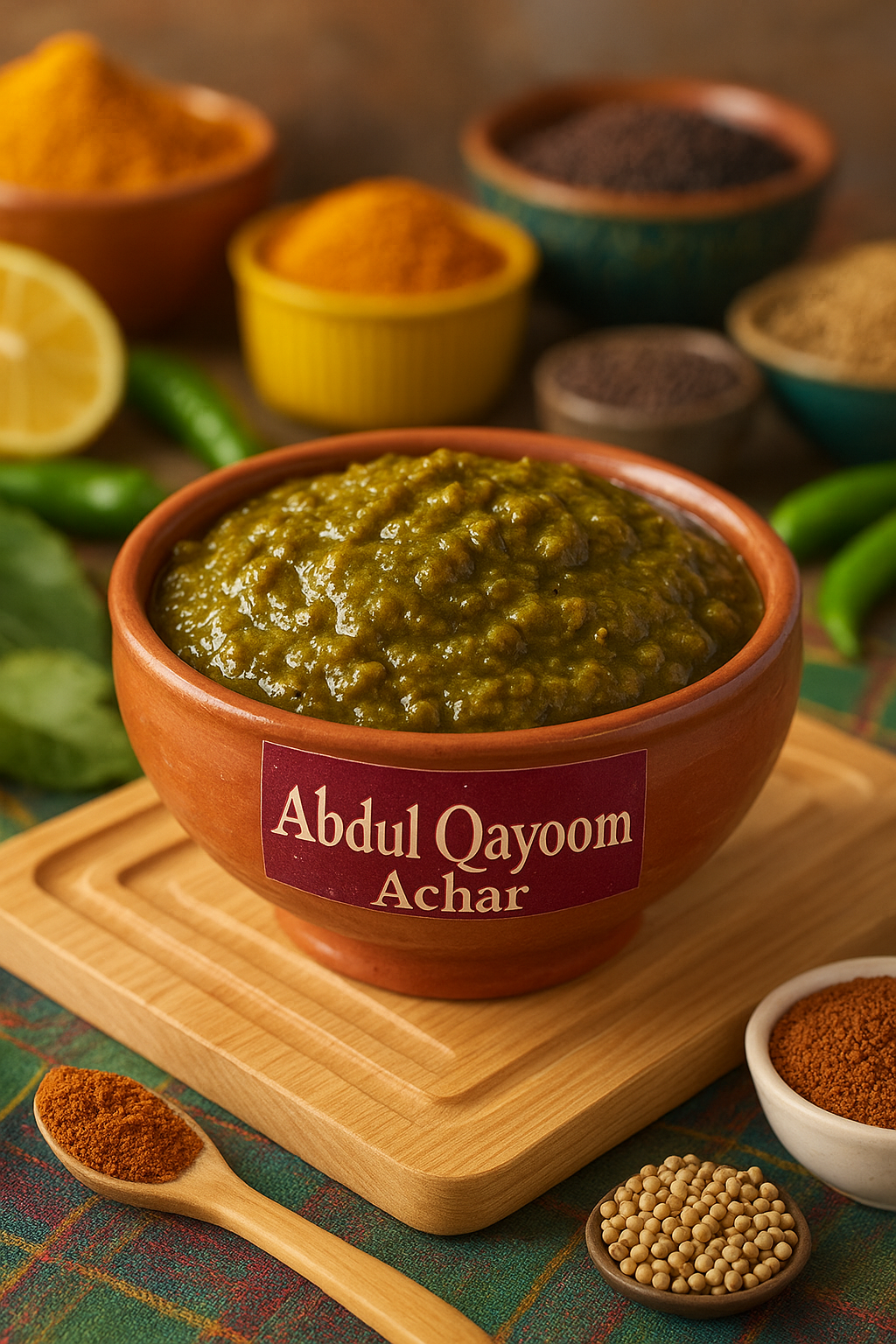 Sarson Da Saag Pickle  1000G   سرسوں دا ساگ